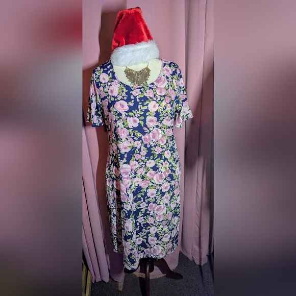 Honey & Lace Dresses & Skirts - Floral Midi Dress 3XL